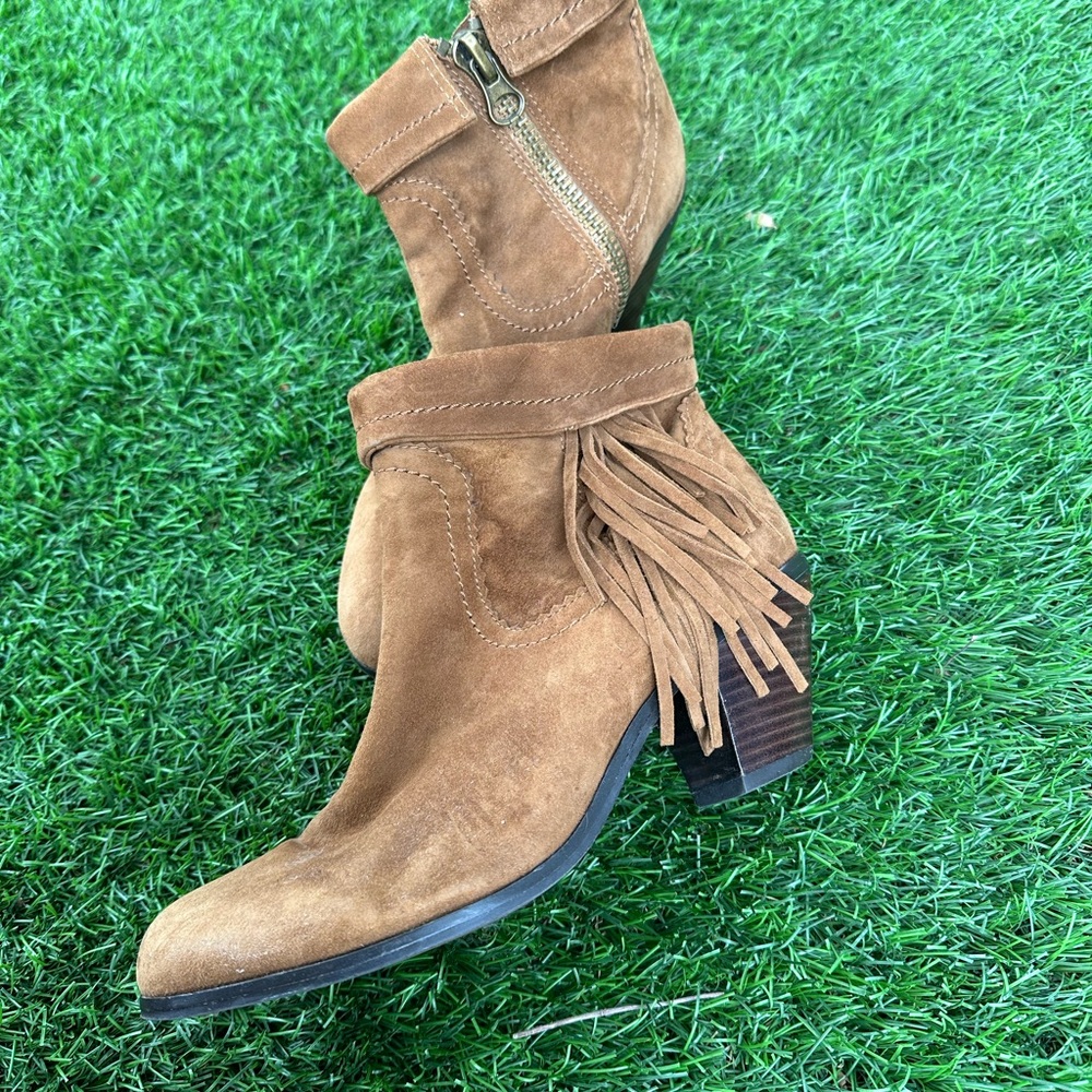 Sam Edelman fringe bootie